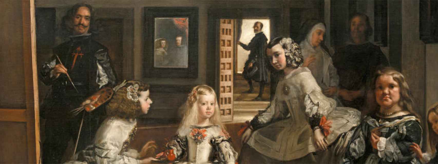 La familia de Felipe IV, en Las Meninas, de Velázquez.