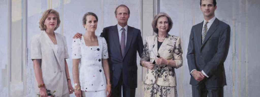 La familia de Juan Carlos I, por Antonio López.