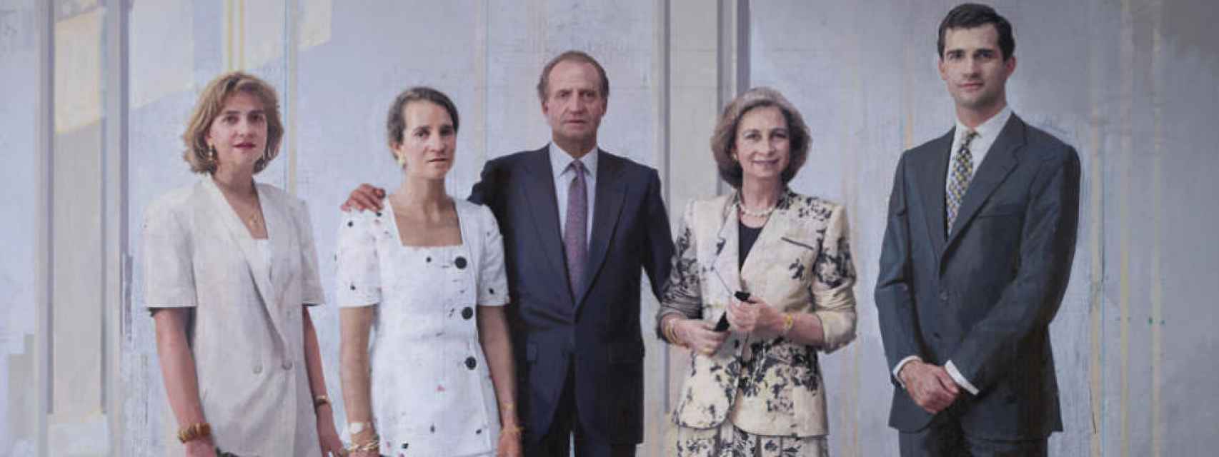 La familia de Juan Carlos I, por Antonio López.