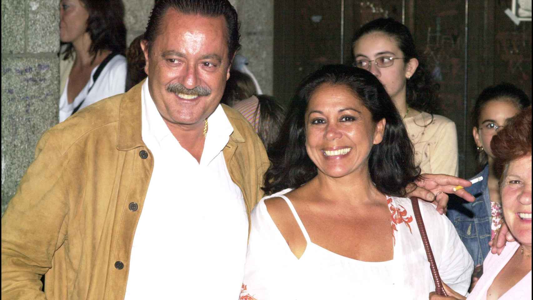 Julián Muñoz e Isabel Pantoja, en 2003.