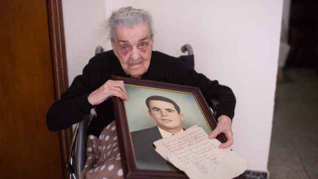 Petra Diánez, de 96 años, ha esperado siete décadas para poder enterrar en su pueblo los restos de su novio, que murió en 1946 en Córdoba.