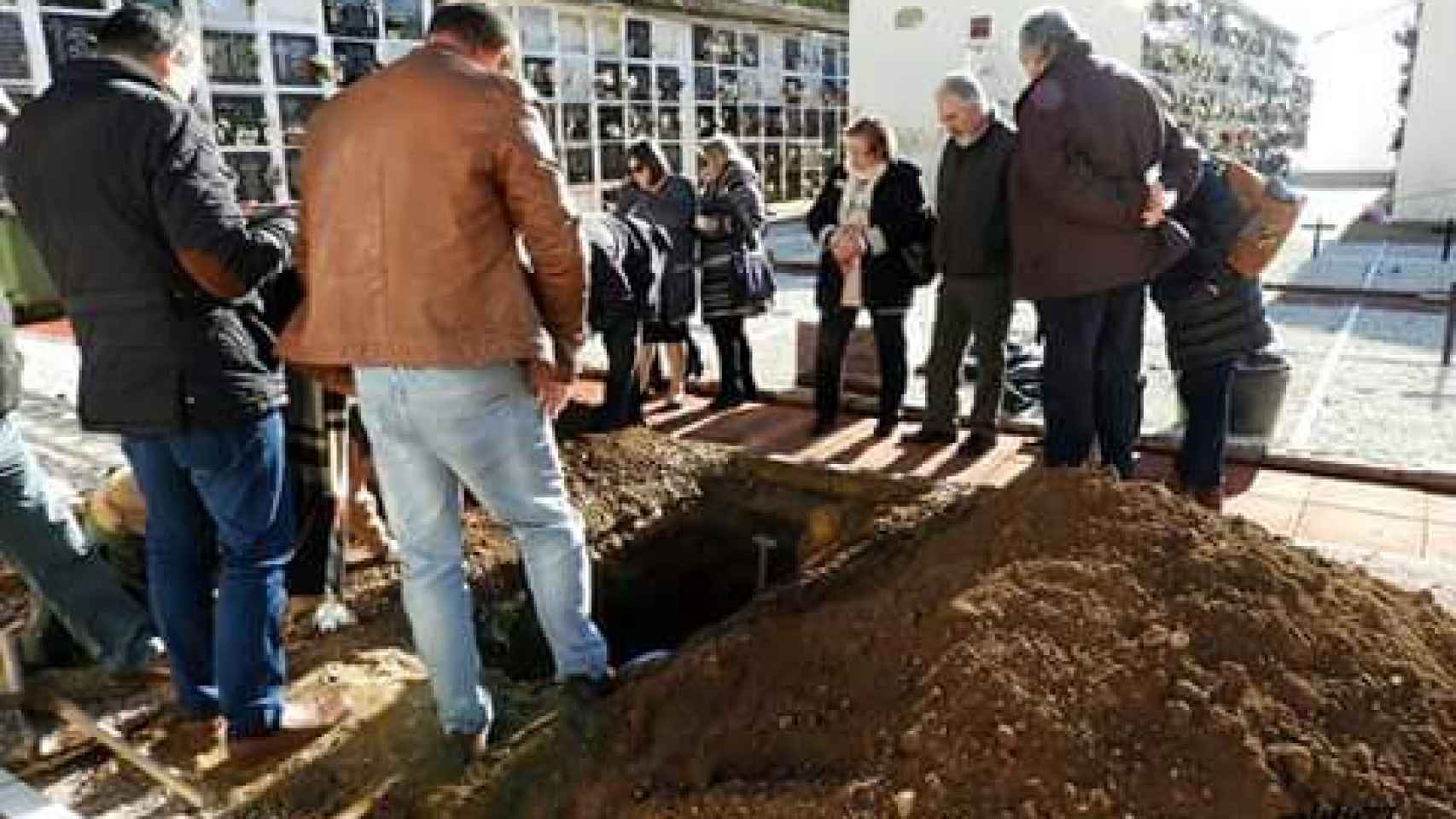 La exhumación de los restos de Pepe Marchena se produjo el pasado 27 de enero.