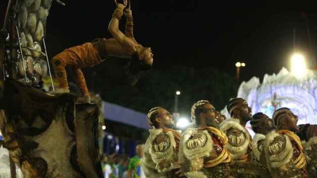 Un desfile de los carnavales de Río de Janeiro.
