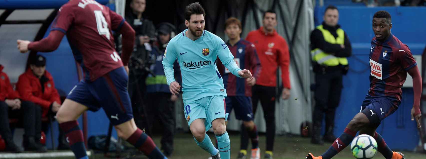 Messi, en Ipurua
