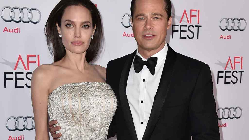 Angelina Jolie y Brad Pitt en imagen de archivo.