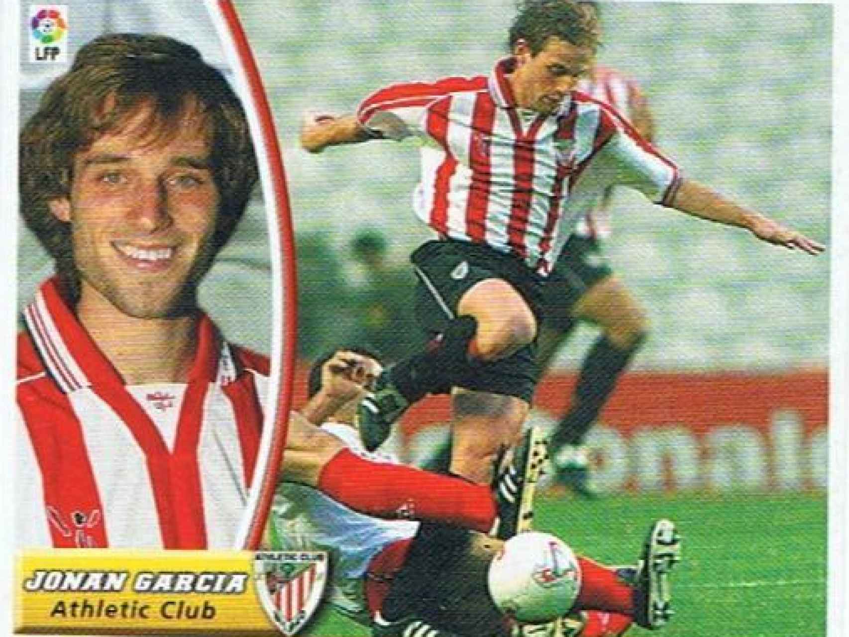 Cromo de Jonan García de la temporada 2003-2004.