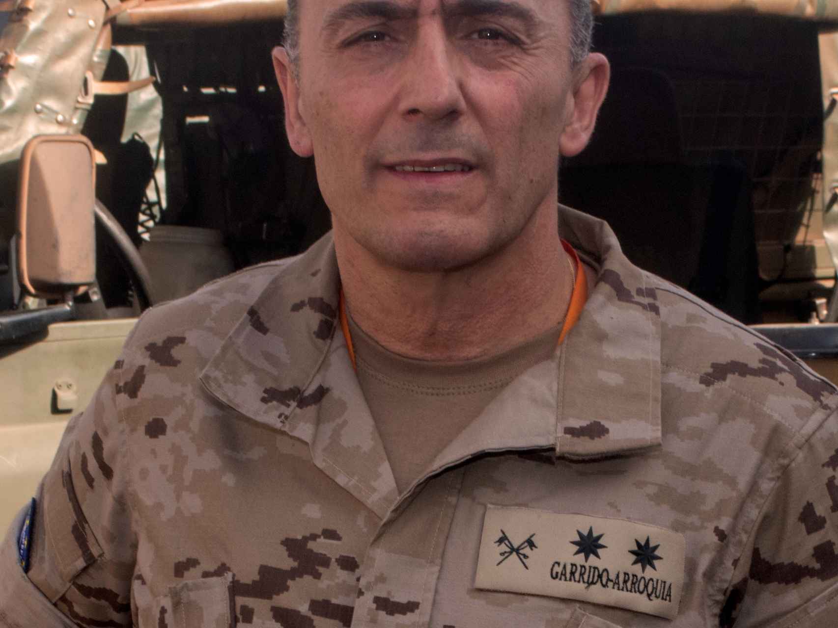 El teniente coronel Garrido-Arroquia.