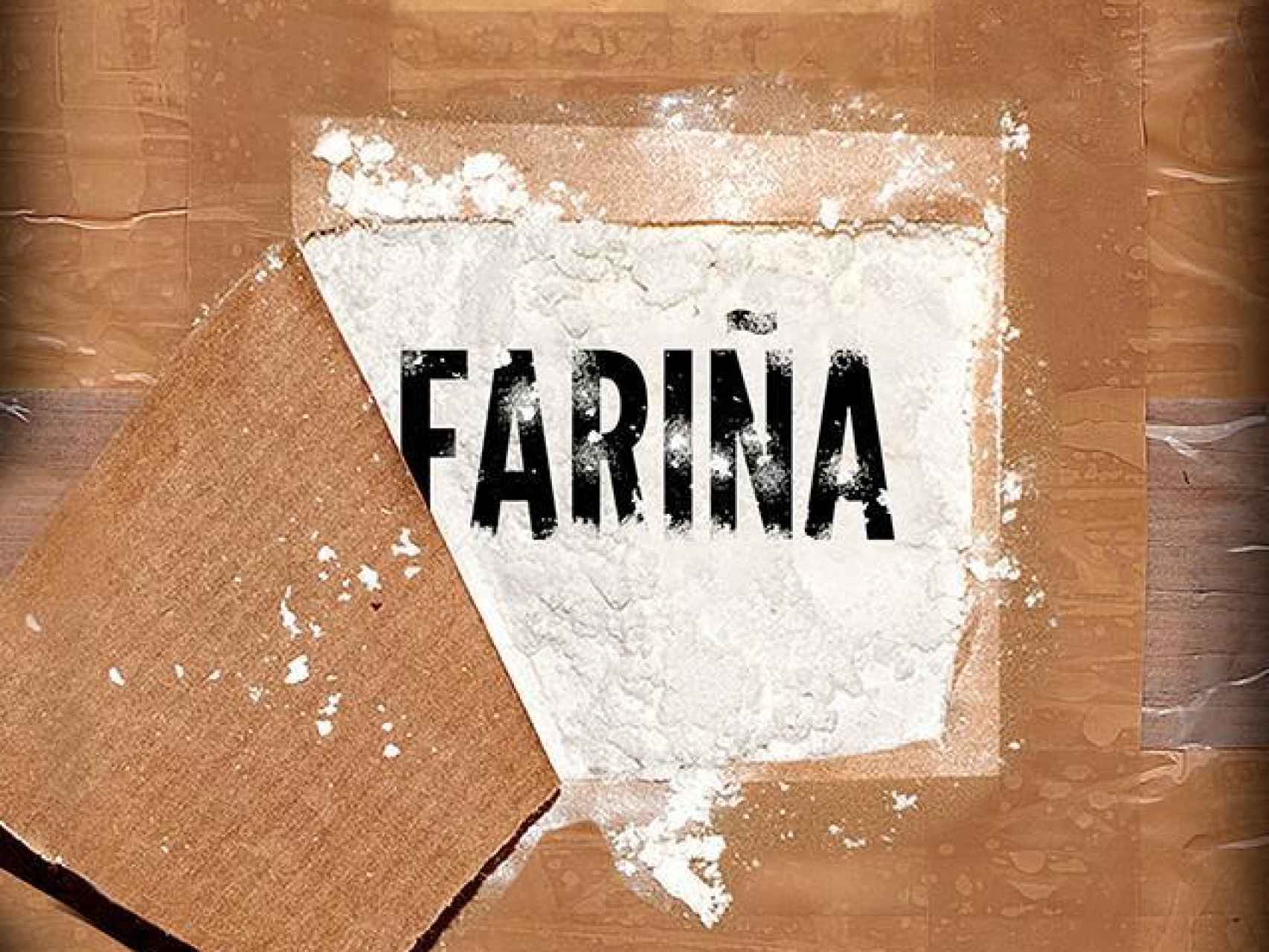 Detalle de la portada de 'Fariña', de Nacho Carretero.