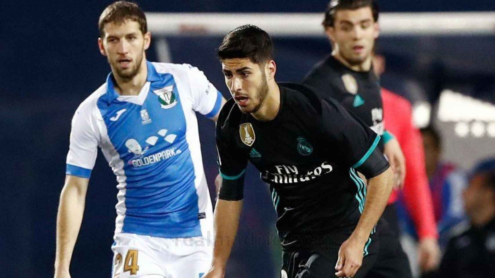 Marco Asensio, contra el Leganés