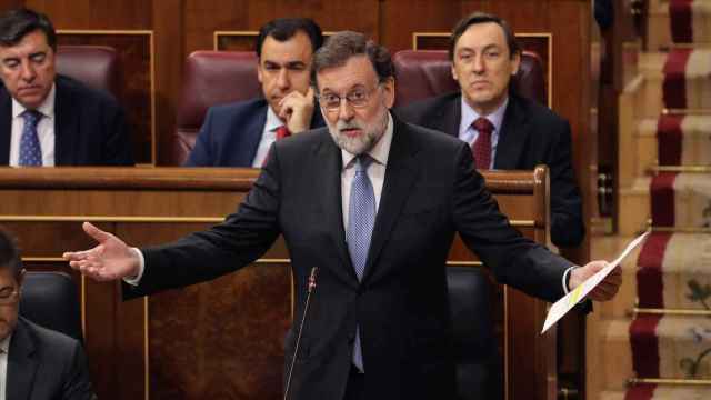 Rajoy, en el Congreso este miércoles.