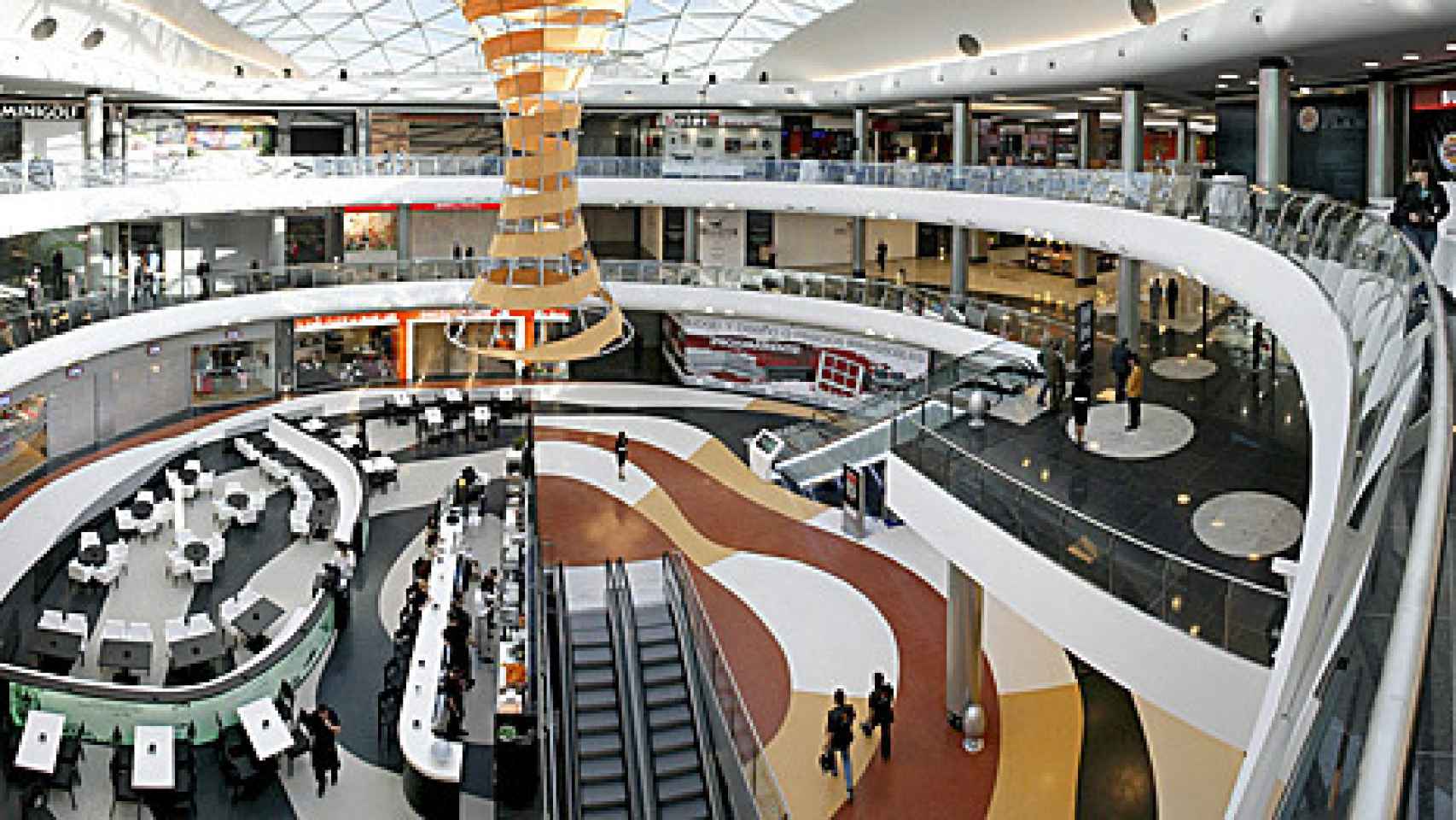 Un centro comercial, en una imagen de archivo.