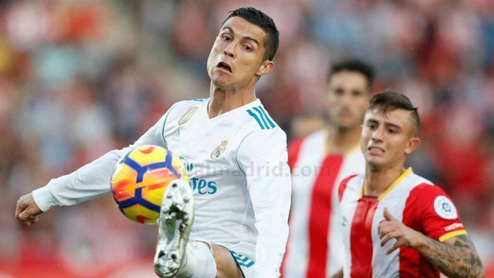 Cristiano, en el Girona-Real Madrid