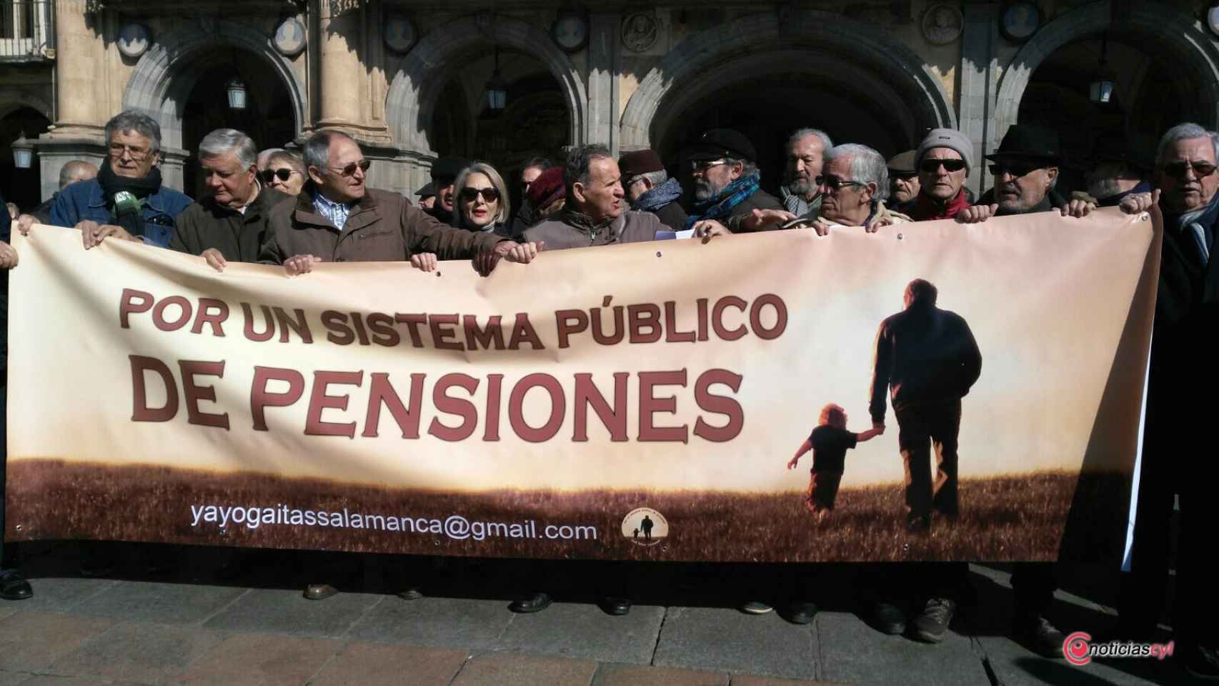 Manifestación jubilados pensiones 8