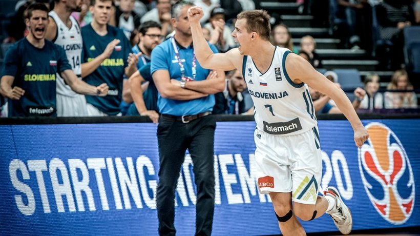 Prepelic, próximo fichaje del Madrid, lidera a Eslovenia en las ventanas FIBA