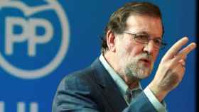 Mariano Rajoy, en la clausura de la Convención Nacional sobre Familia y Conciliación organizada en Zaragoza.