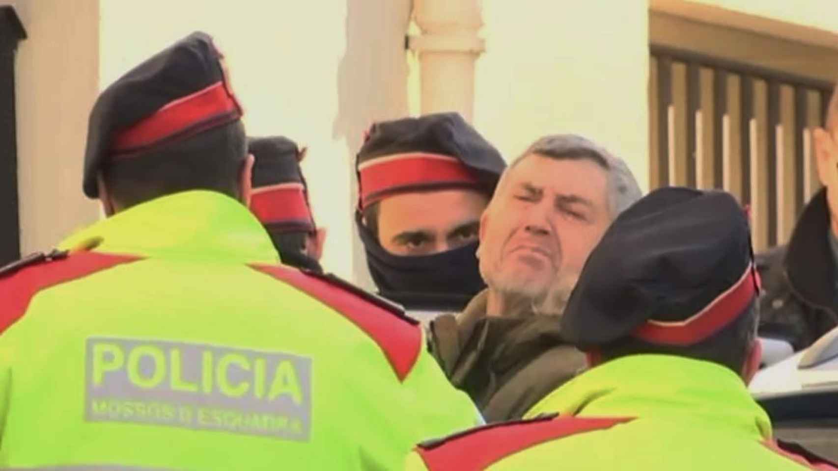El detenido por el doble homicidio del pantano, Jordi Magentí.