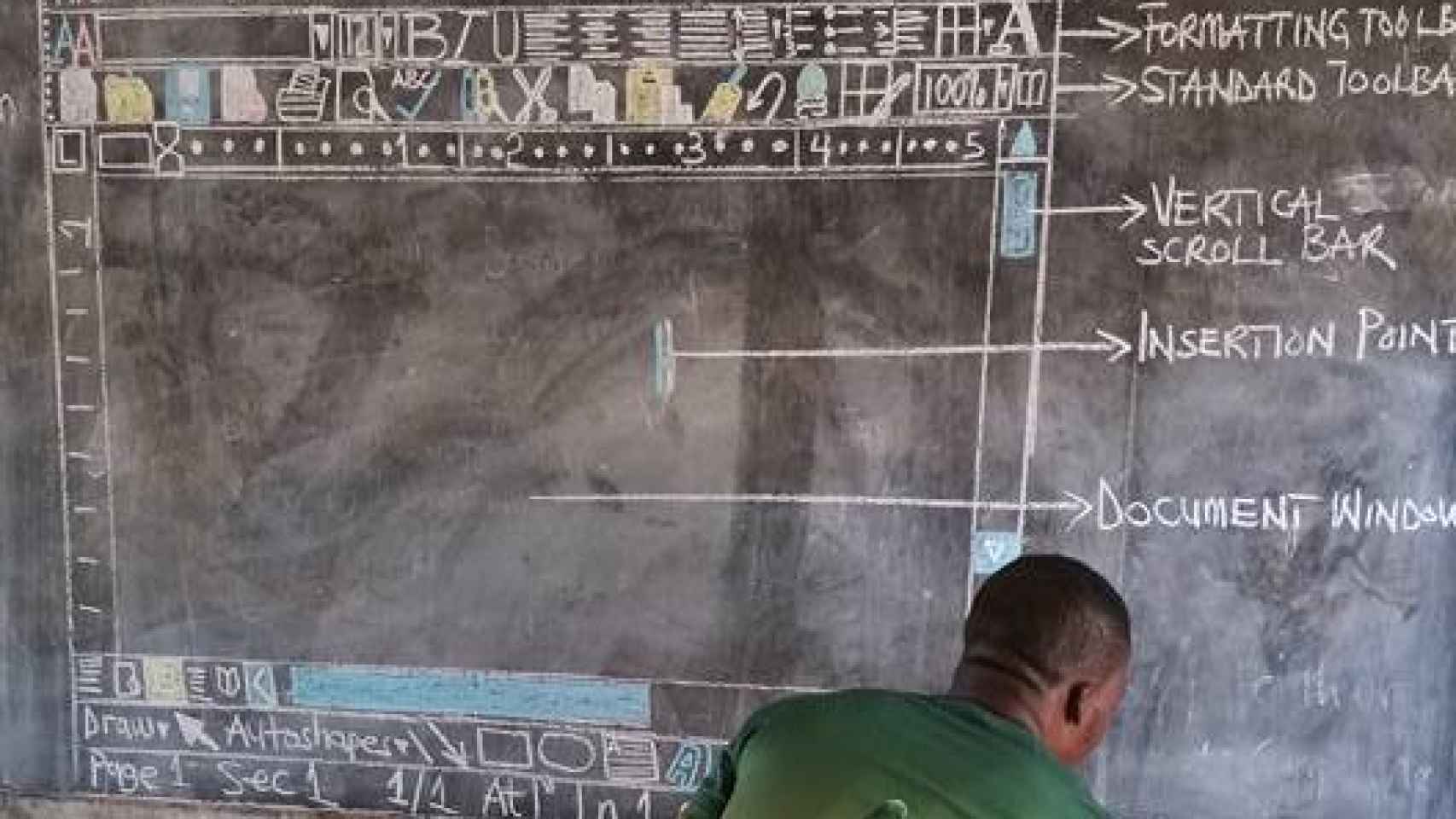 El mérito de este profesor de Ghana es espectacular