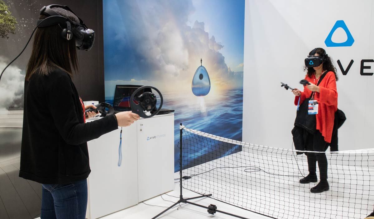 Probamos la última realidad virtual de HTC VIVE en el MWC 2018