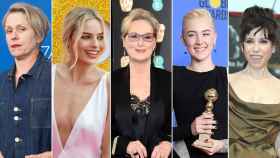Las cinco actrices nominadas al Oscar.