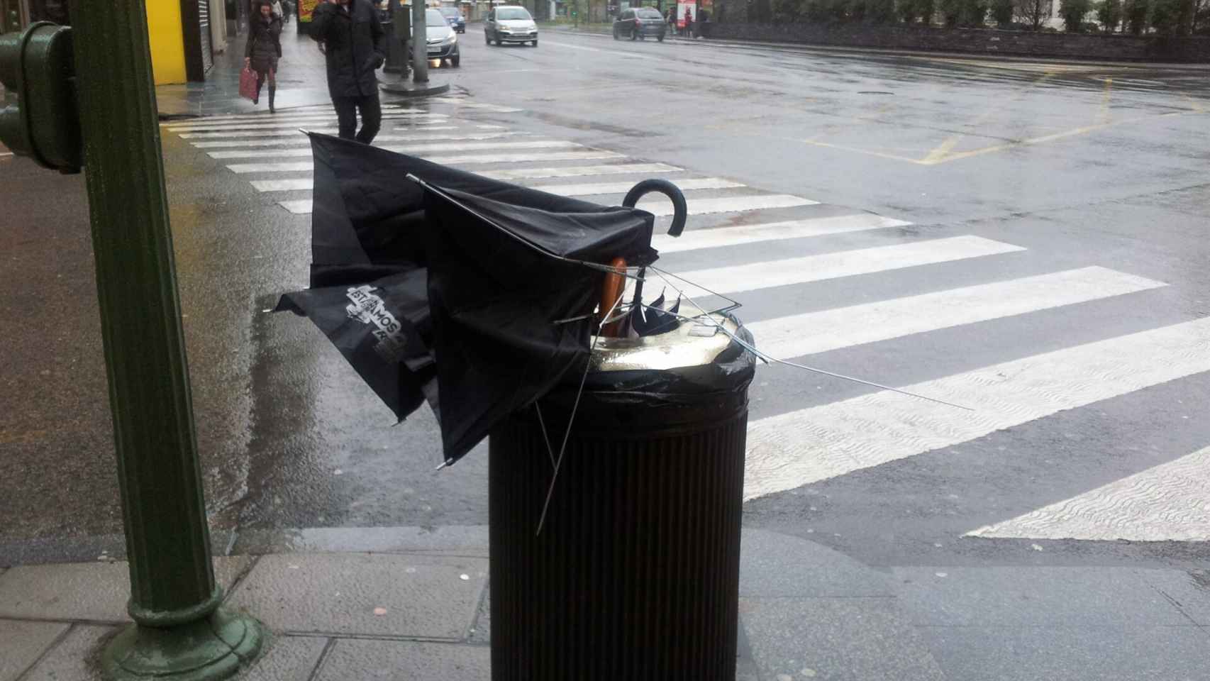paraguas roto