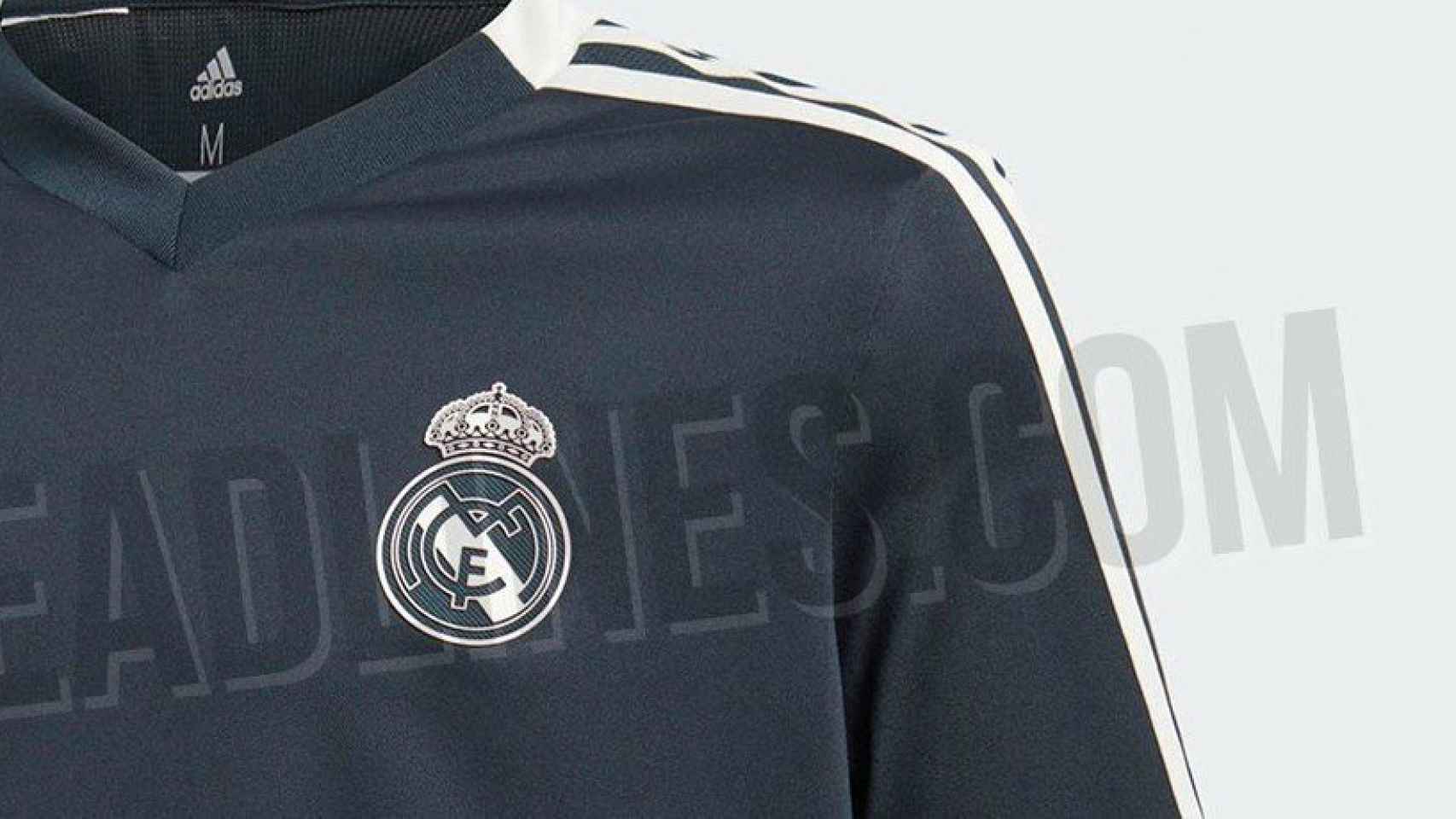 Delegar cosa regular Se filtra la camiseta de entrenamiento del Real Madrid para la temporada  2018/2019