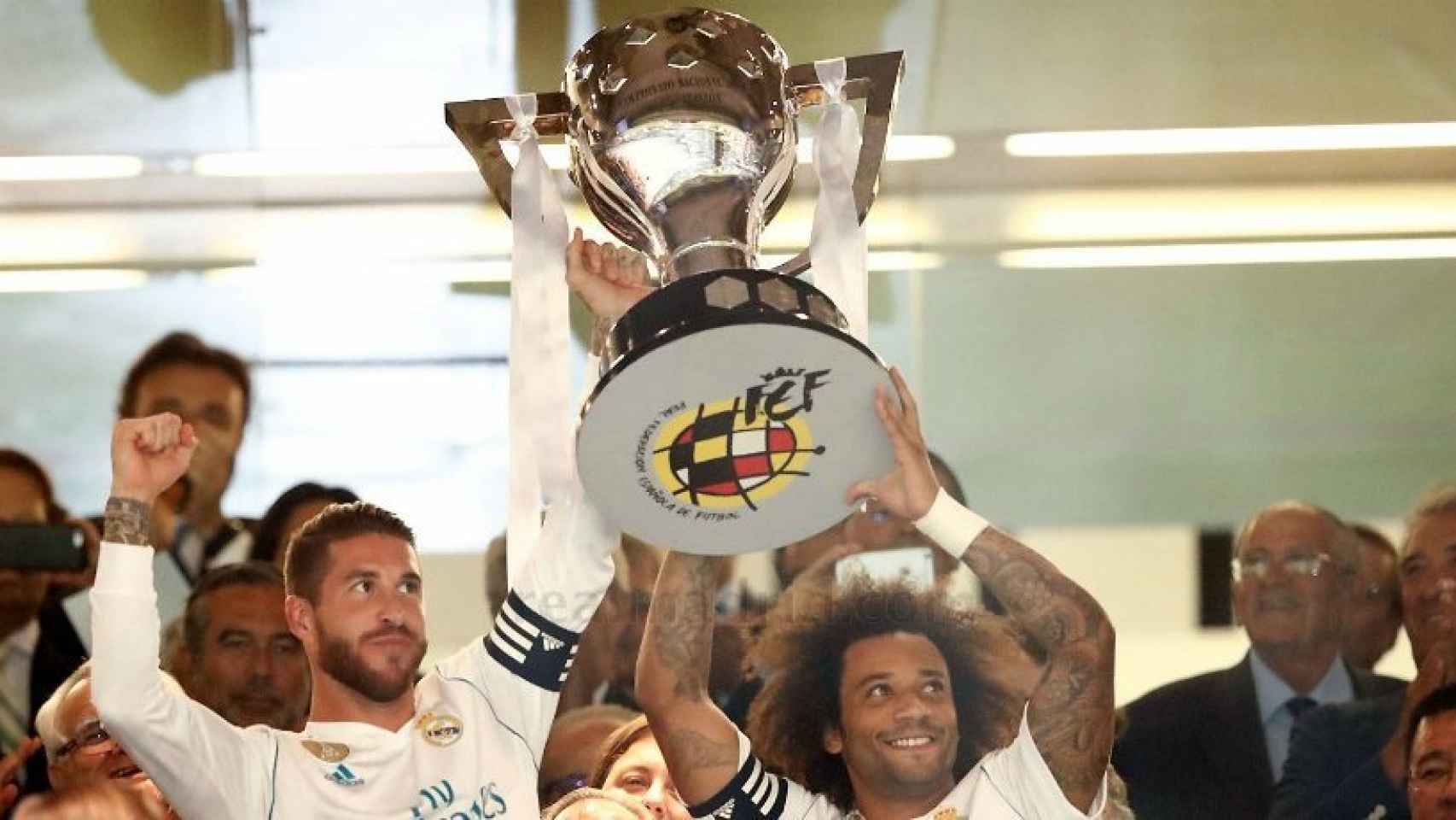 Marcelo y Ramos levantan La Liga