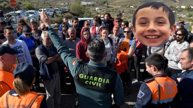 Dispositivo de búsqueda en Níjar del niño Gabriel Cruz.