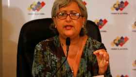 Tibisay Lucena, presidenta del Consejo Nacional Electoral de Venezuela.