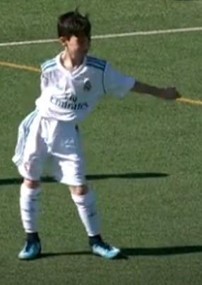 Real Madrid: Byron, el niño de 7 años que se perfila como promesa