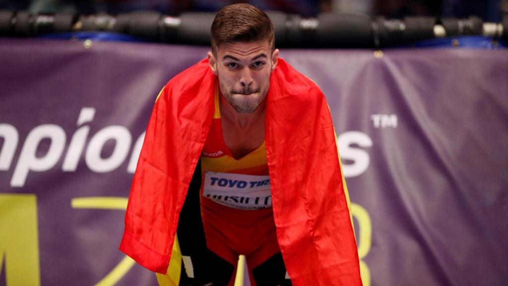 Óscar Husillos había pulverizado el récord de los campeonatos en 400 metros con 44.92 segundos.