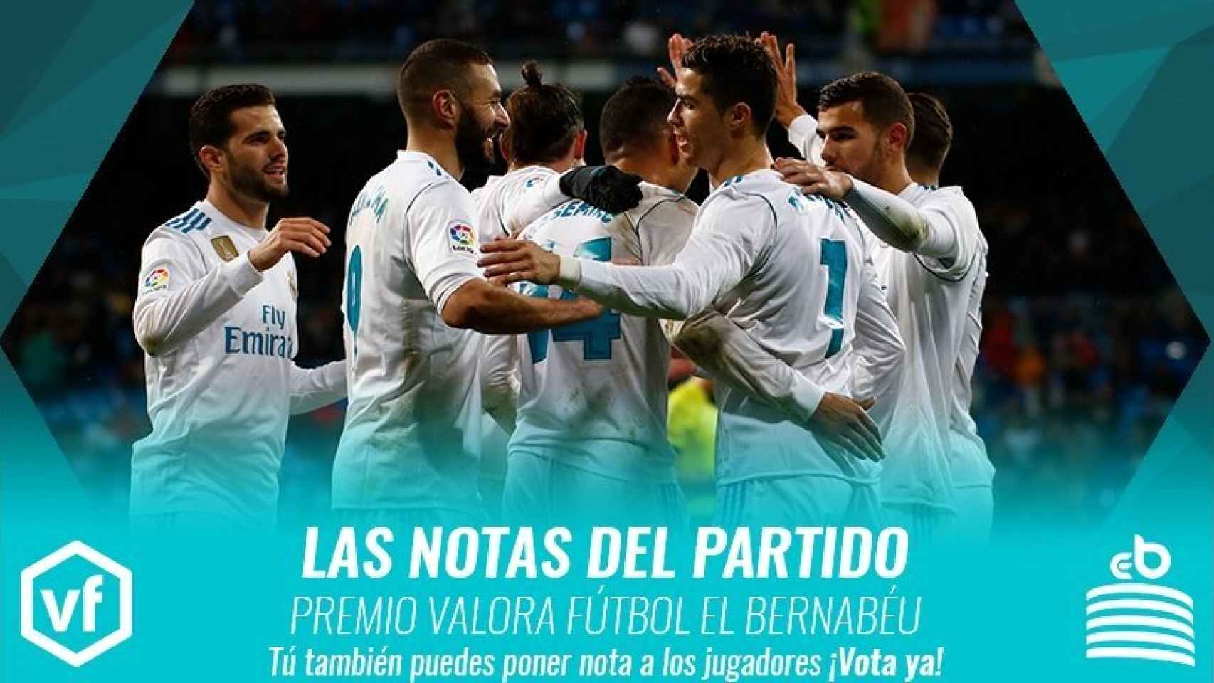 Las notas del Real Madrid - Getafe
