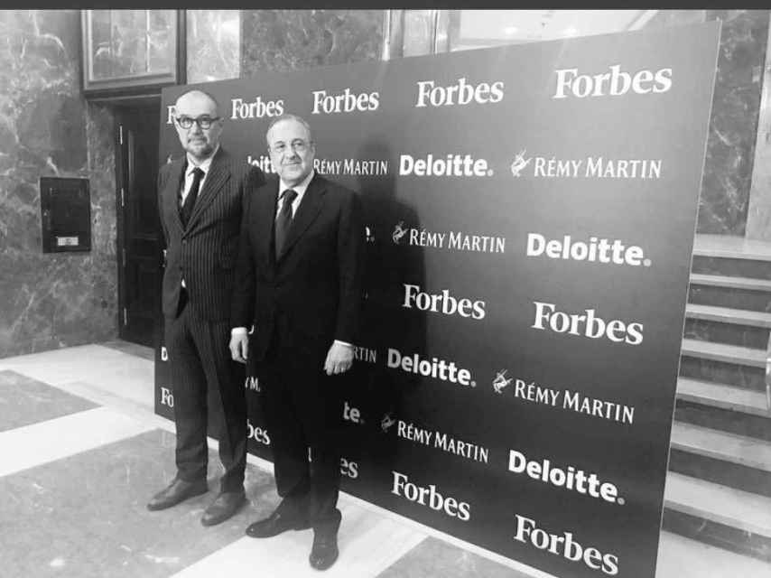 Así fue la noche Forbes de Florentino Pérez
