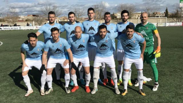 Once inicial del Villarrobledo en Casas Ibáñez