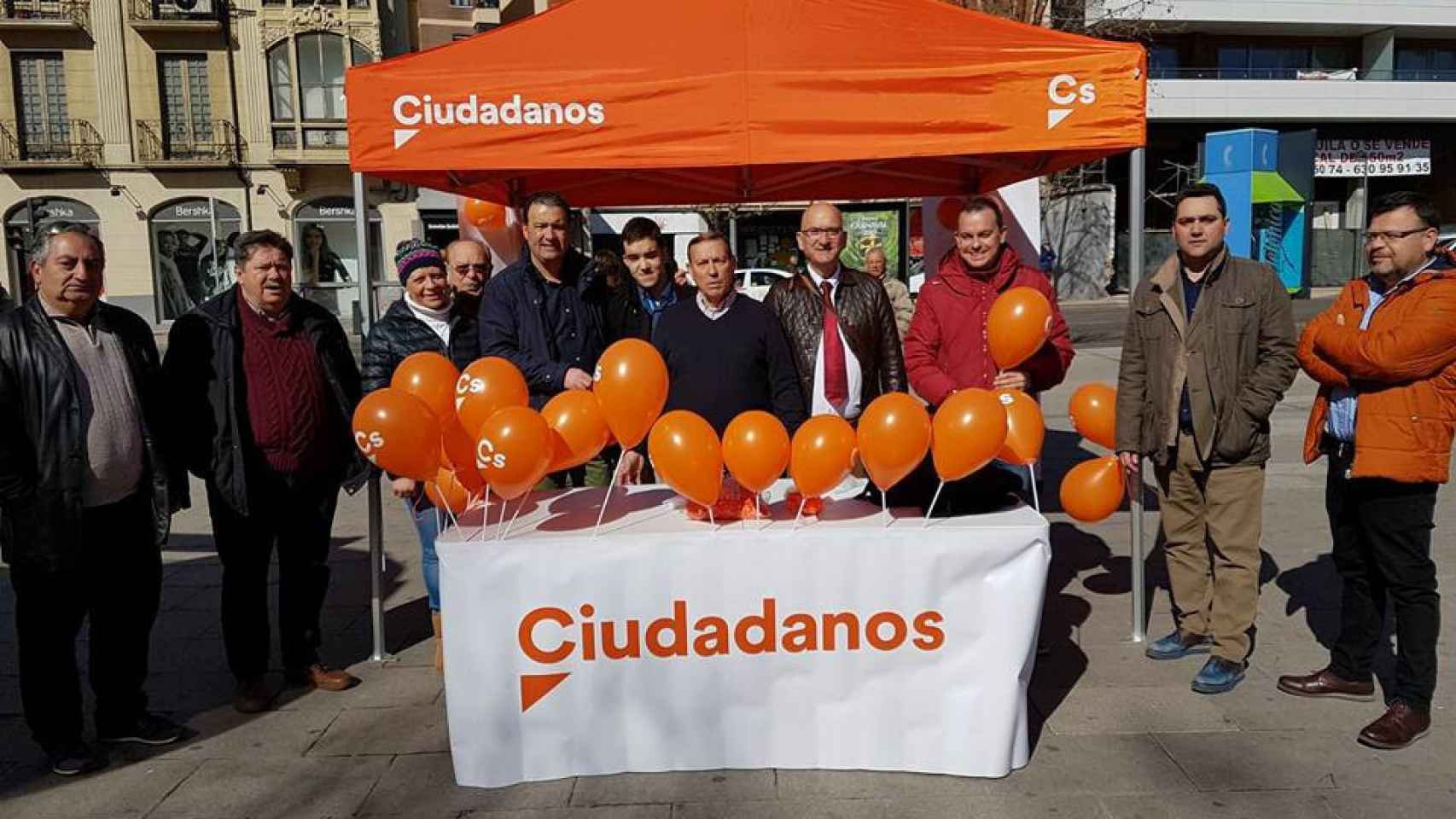 Ciudadanos Zamora carpa (25-02-2018)