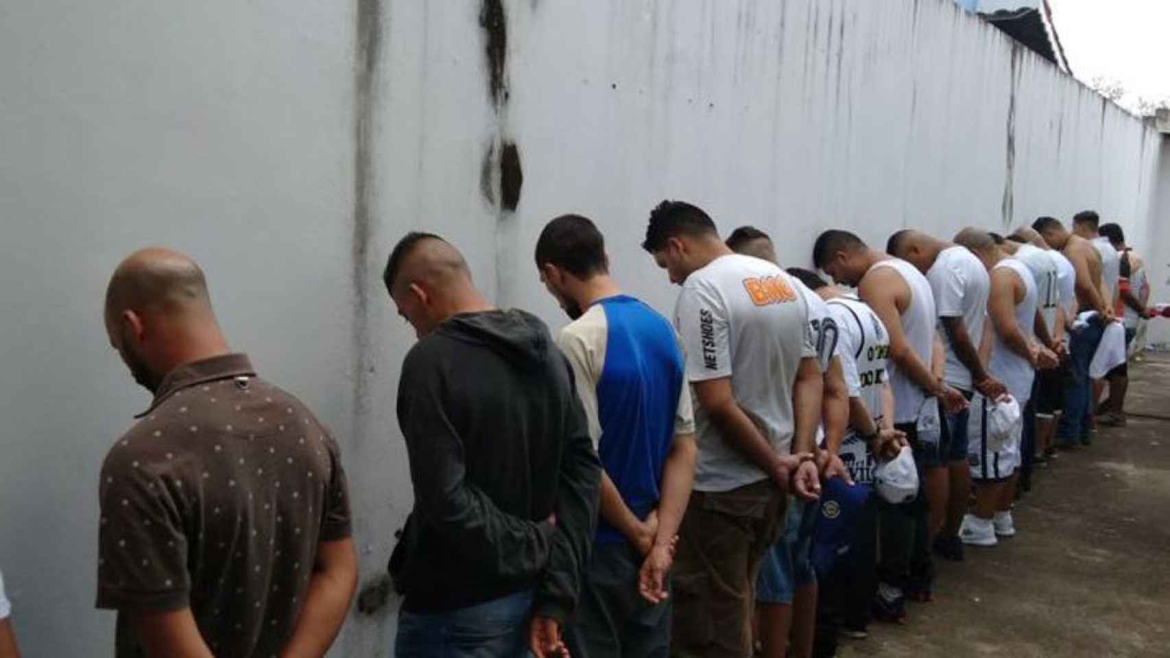 Los hinchas del Santos detenidos tras matar a un seguidor del Corinthians.