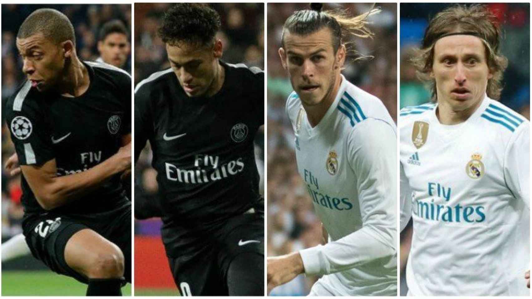 Los cambios de PSG y Real Madrid tras la ida