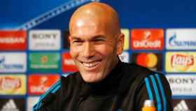 Zidane en su rueda de prensa previa al encuentro frente al PSG