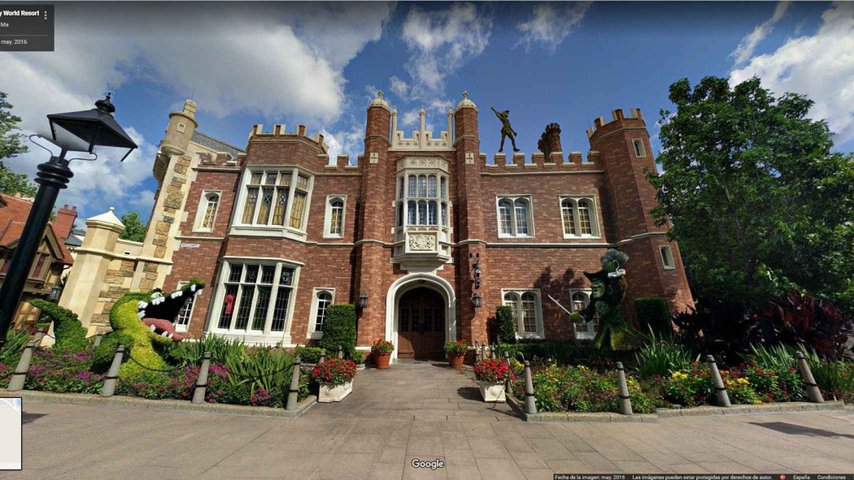 Ahora podrás visitar Disneyland desde Google Street View