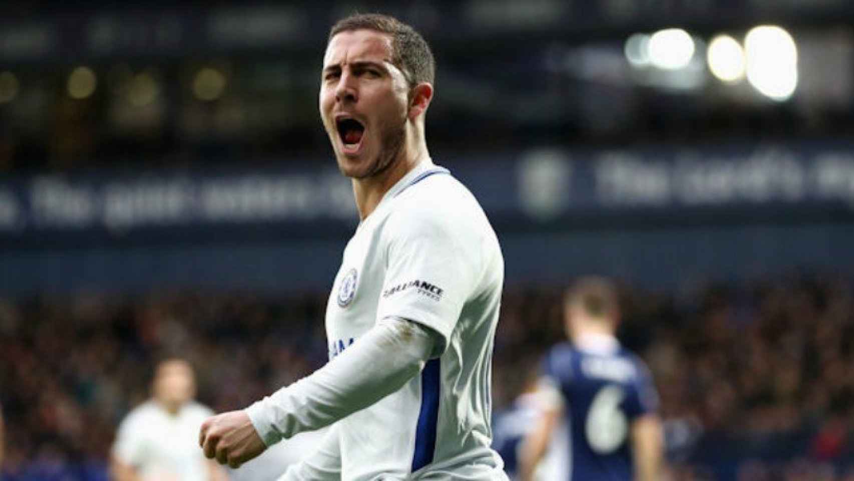 Hazard celebra un gol. Foto chelseafc.com