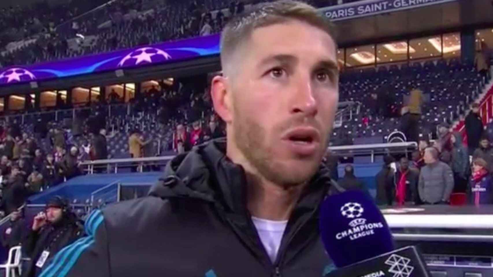 Sergio Ramos habla tras el partido