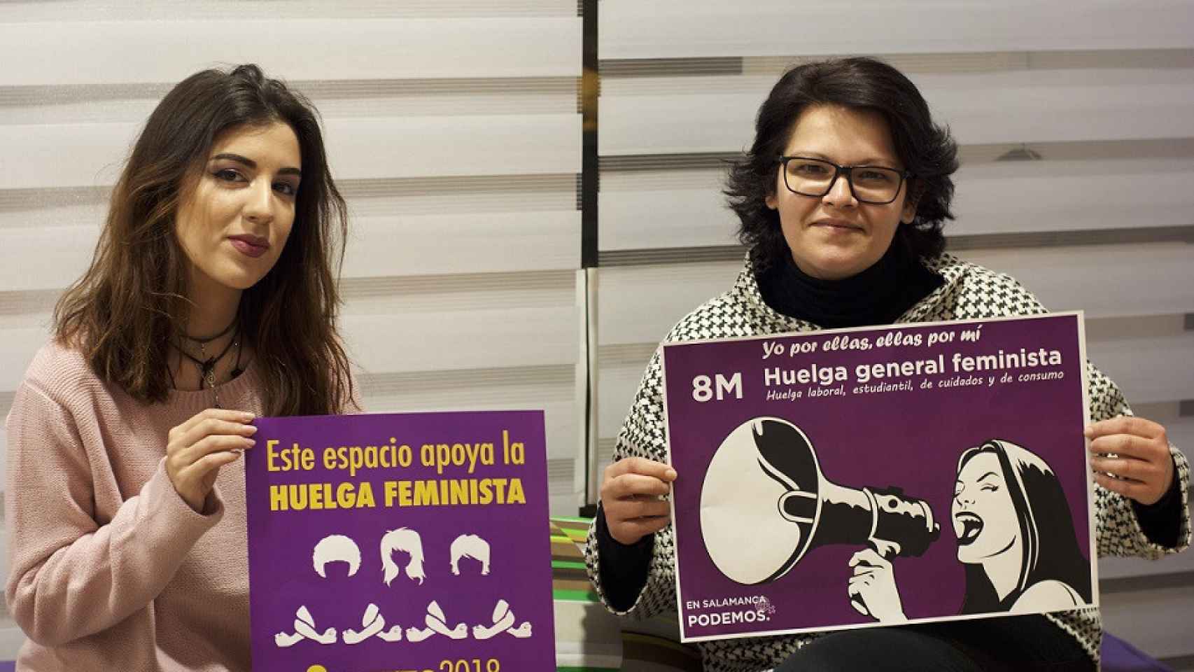 Marta Hernando y Elena Vaquero Podemos
