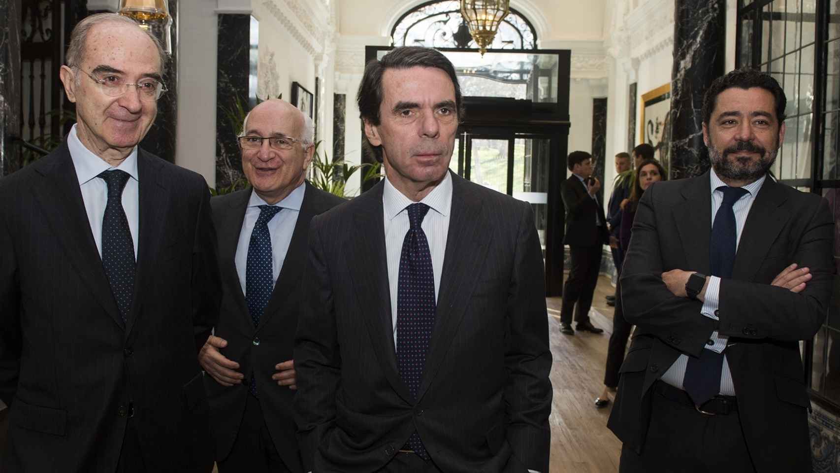 José María Aznar, presidente de la Fundación Faes.