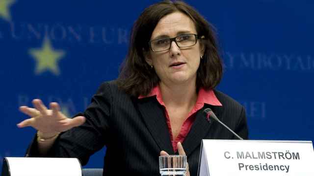 La comisaria de Comercio, Cecilia Malmström