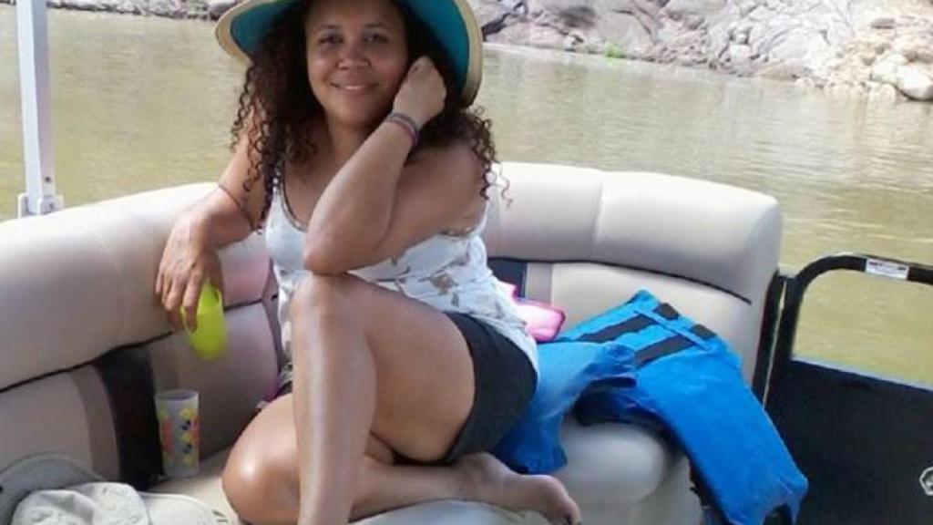 Yajaira durante unas vacaciones.