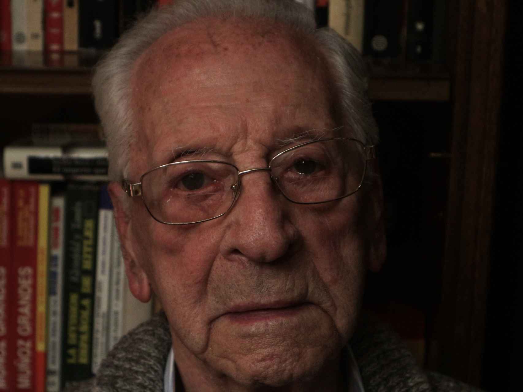 Arturo de Gregorio tiene 97 años, nació en Madrid en 1921.