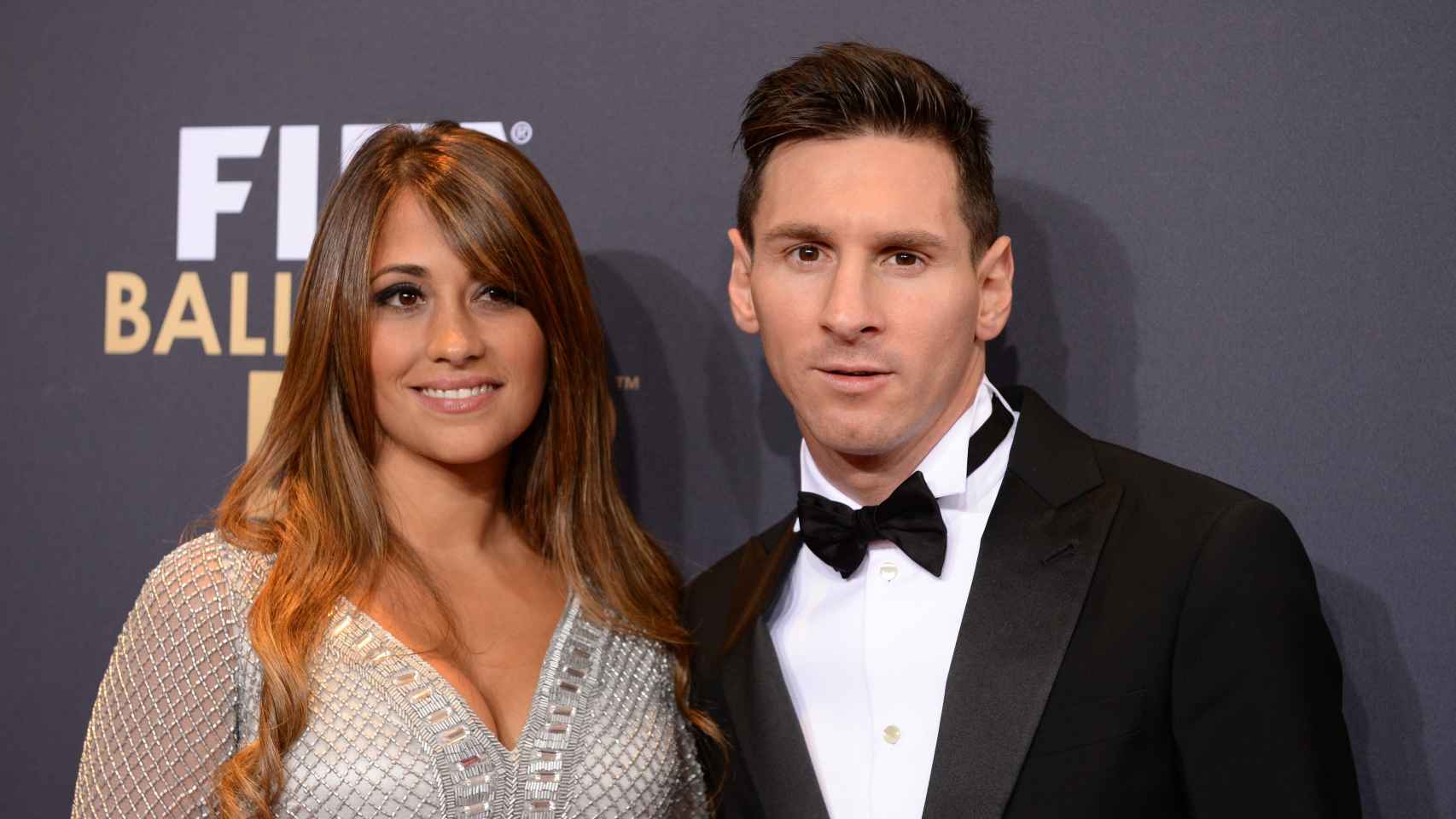 Antonella Roccuzzo y Lionel Messi.