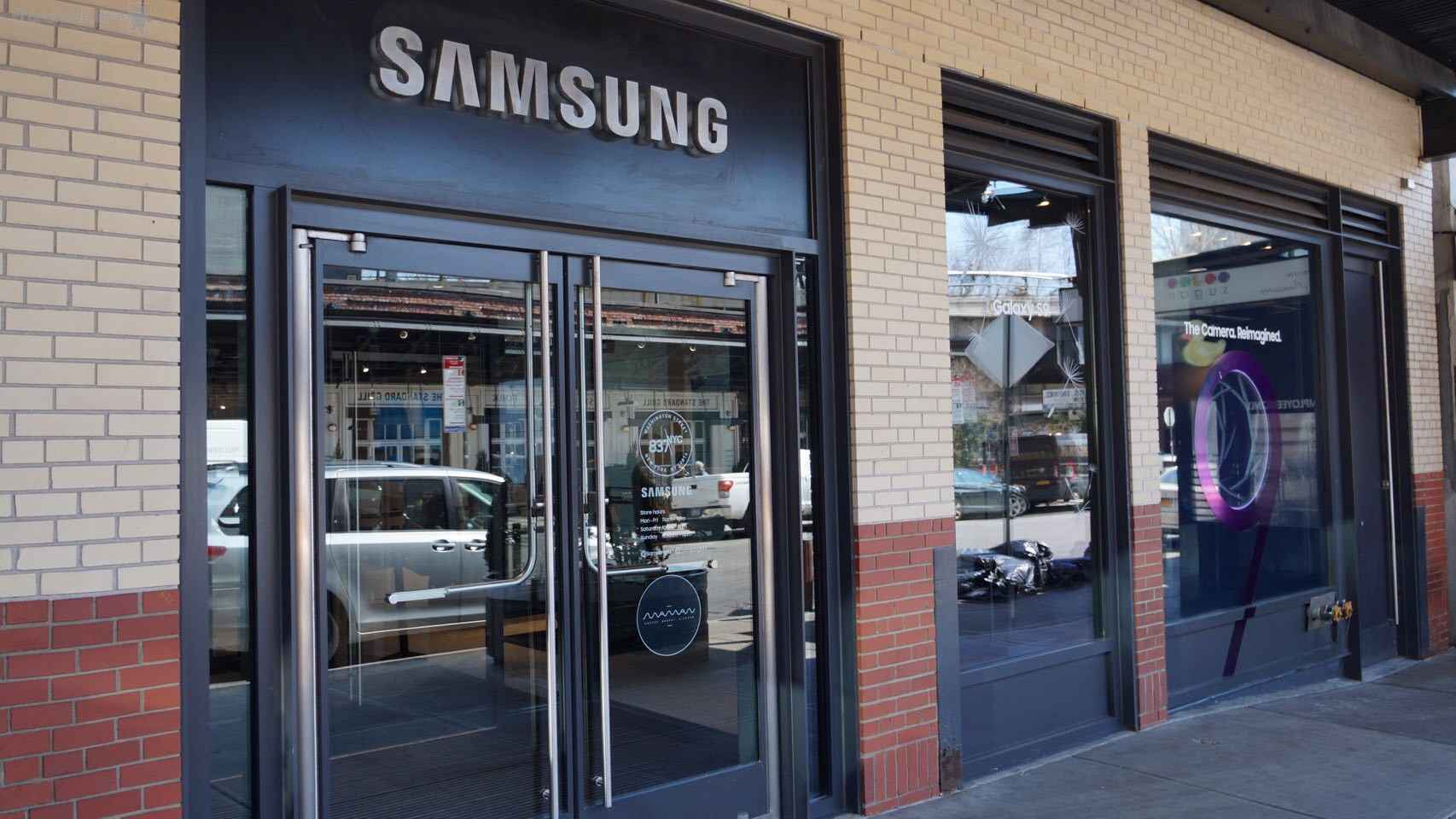 Imagen de archivo de una tienda de Samsung.