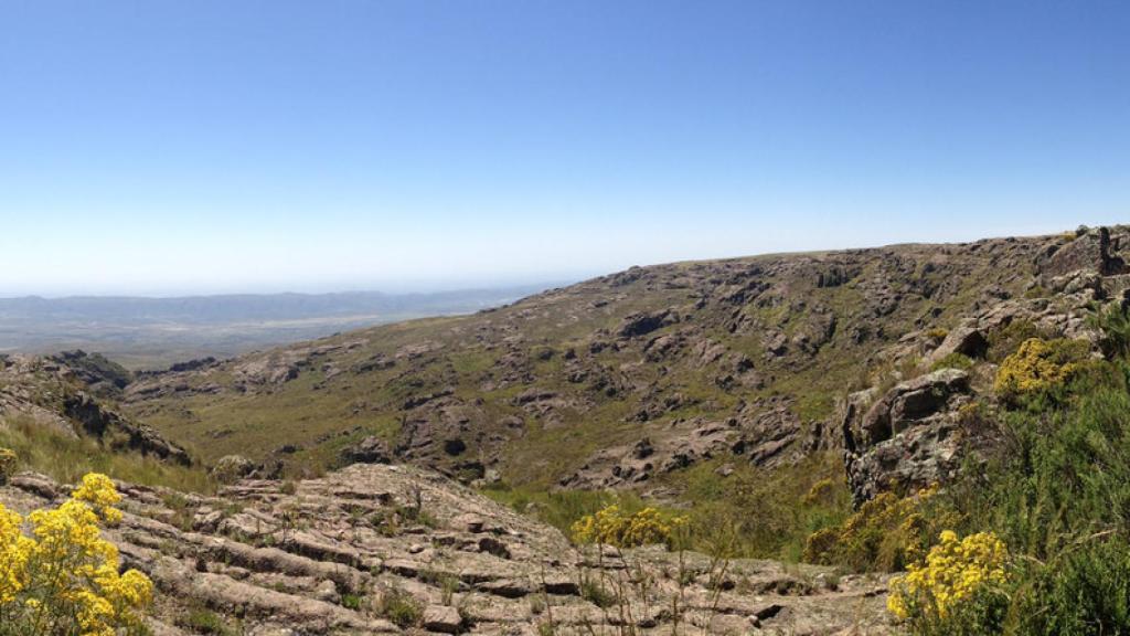 La Quebrada del Condorito es una zona ideal para hacer trekking.