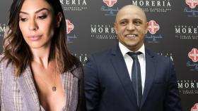 Bárbara Thurler y Roberto Carlos.