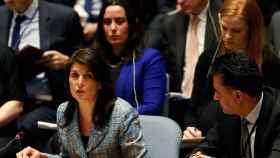 La embajadora de EEUU en el Consejo de Seguridad de la ONU.
